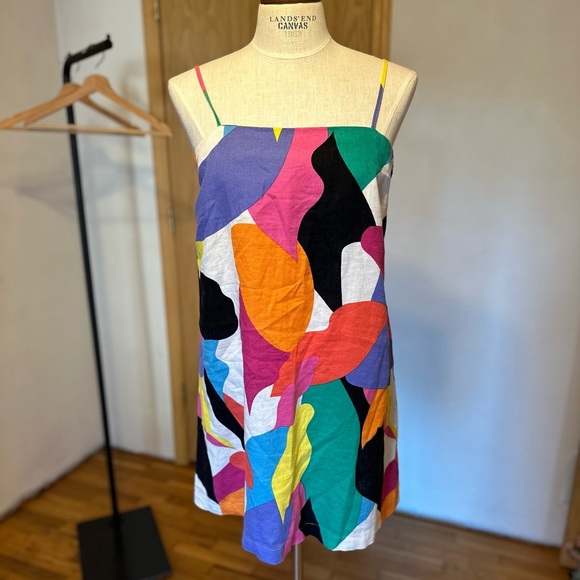 A New Day Target  Small Multicolor Abstract Mini Dress B2 - Picture 2 of 10